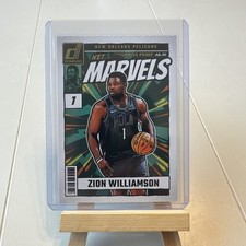 2024-25 Donruss NBA Net Marvels Gold Press Proof Zion Williamson #18 + Base 🔥