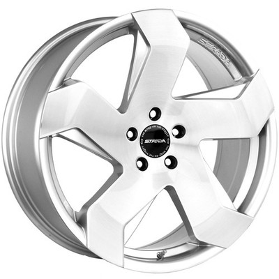 Strada S65 Coltello 20x8.5 5x115 +15mm Brushed Wheel Rim 20'' Inch