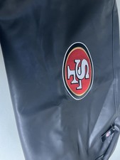 Stretchy Faux Leather Couch Cushion Cover Waterproof NFL  San Francisco 49ers