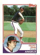 1983 Topps #547 Geoff Zahn