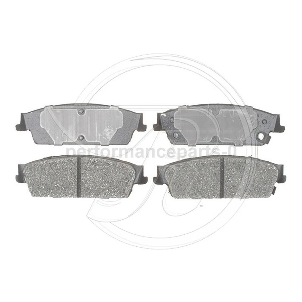 Juego de pastillas de freno de disco delanteras traseras Raybestos para Chevrolet Tahoe 2008-2013 Foto 2 de 4