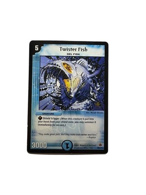 Duel Masters TCG Twister Fish M2/Y1 McDonald s Promo 2004 WOTC