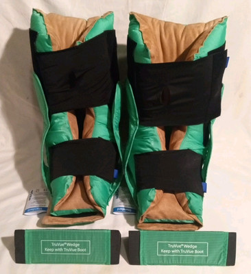 EHOB TruVue Standard Heel Protector Ulcer Prevention Boot + Wedge (1pr) TRUVUE
