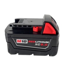 Milwaukee 48-11-1850 M18 18-Volt 5.0 Ah Li-Ion XC Extended Capacity Battery Pack