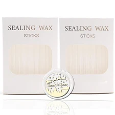 Transparent Wax Seal Sticks 40pcs Mini Sealing Wax Sticks for Wax Seal Stamp ...