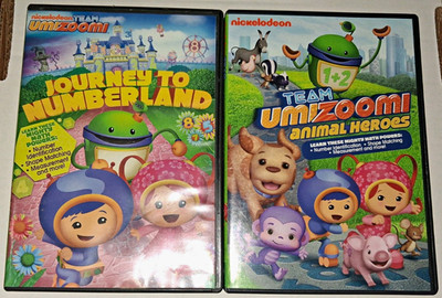 Nickelodeon Team Umizoomi Journey to Numberland/Animal Heroes DVD 2013