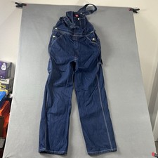 Dickies Overalls Mens Size 36X34 Blue Bibs Outdoor Workwear Carpenter