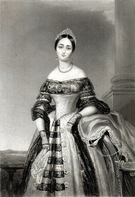 MISS BELLEW 1842 James Thomson - George Henry Harlow ANTIQUE ENGRAVING