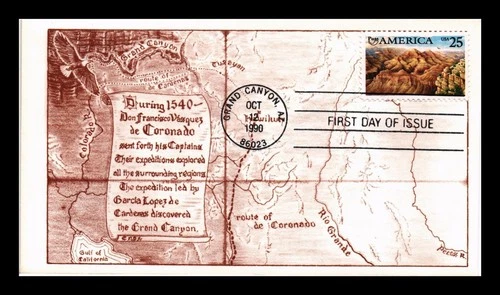 DR JIM STAMPS US COVER PUAS AMERICAN GRAND CANYON FIRST DAY ISSUE