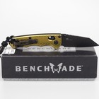 Benchmade 290BK-2 CPM-M4 Full Immunity Woodland Green Aluminum Pocket Knife — photo 7