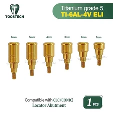 Dental Locator Abutment Locator Core Tool fits to CLC (CONIC) GH1~GH6mm