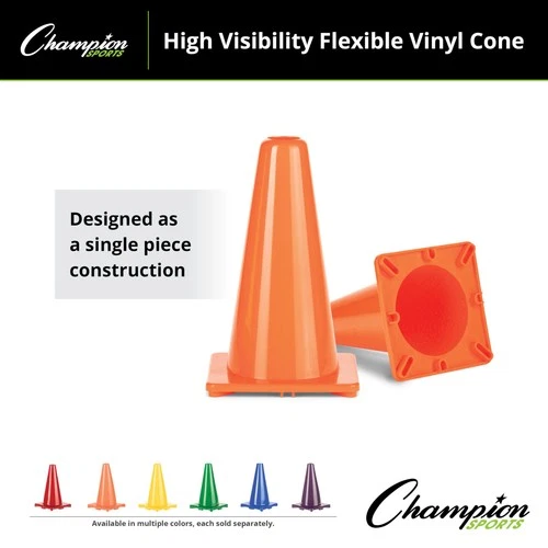 Champion Sports Vinyl Cone - Thumbnail 4