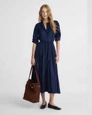 NWT Madewell Midi Shirt Dress Size 2