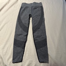 Victoria's Secret PINK Active Seamless Classic Leggings Size Medium Gray VS