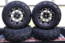 WOLVERINE 450 25" USA ITP MUD LITE II ATV TIRE & HL3 M WHEEL KIT SR1CA