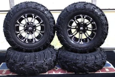 WOLVERINE 450 25" USA ITP MUD LITE II ATV TIRE & HL3 M WHEEL KIT SR1CA
