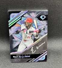 2025 Topps Diamond Icons Elly De La Cruz Black Polychromatink Auto /10 Silver 