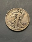 1943 Walking Liberty Silver Half Dollar