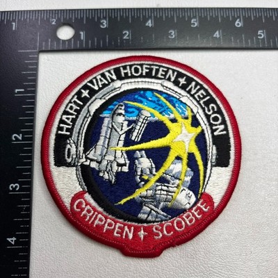 NASA Space Shuttle CHALLENGER Mission STS-41-C Astronaut Patch 50NR