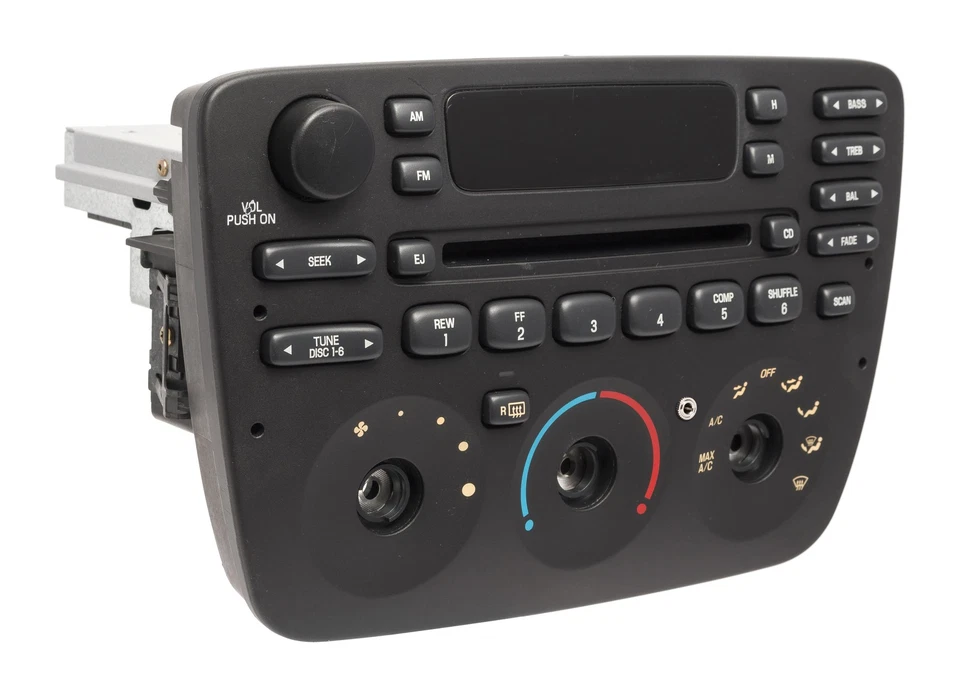 Mercury Sable 2000 2001 2002 2003 2004 AM FM CD iPod mp3 Aux Sat Input Radio Foto 3 de 4