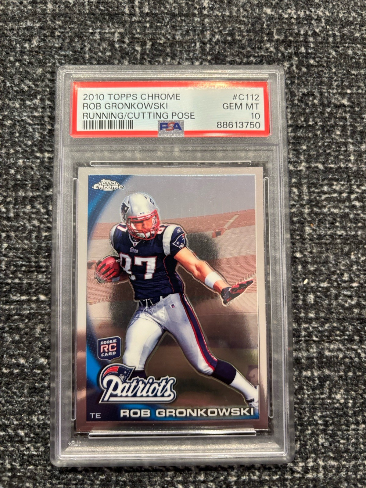 Rob Gronkowski Topps Chrome #C112 Base