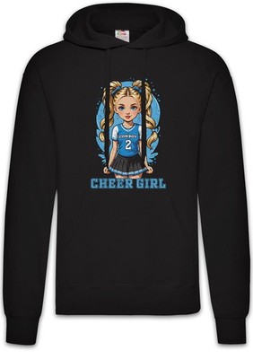 Anime Comwboy Cheerleader Girl Herren Hoodie American Football Rockabilly Texas