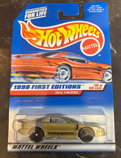 Hot Wheels 1998 First Editions 16 Of 40 Cars Iroc Firebird Collector 653 Gold