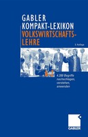 Gabler Kompakt-Lexikon Volkswirtschaftslehre Dirk Piekenbrock Taschenbuch X 2009
