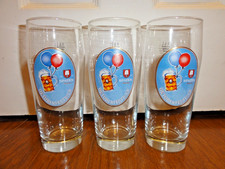 3 SPATEN Munchen Oktobesfestbier 0.5L 16 oz Beer Glasses Balloons Motif