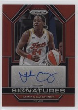 2023 Panini Prizm WNBA Signatures Red 45/99 Tamika Catchings Auto HOF 14t3