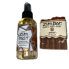 Amber Zum Mist and goat milk soap 4oz