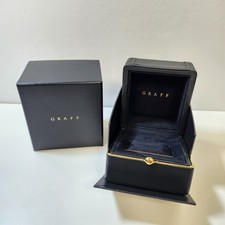 Genuine GRAFF Ring Jewellery Box with branded Outer Presentation Box