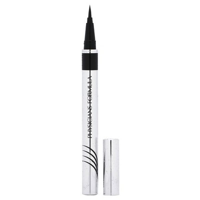 Eye Booster, Waterproof Ultra-Fine Liquid Eyeliner, PF10970 Blackest Black, 0.03