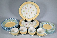 Set of (16) Better Homes & Gardens Country Inn Collection - Service for 4