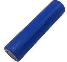 Akkuzelle 3,7V 16650 2500 mah Aufladbar f&uuml;r Taschenlampen DIY-Projekte 12A neu