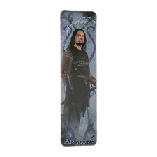 Vintage Aragorn Tab Bookmark, 2002 Lord Rings Two Towers, Y2K Movie, XTAB-622477