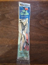 Guillows Sky Streak Rubber-Powered Balsa Wood Glider Airplane - Model #50