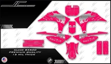 Razor SX500 graphics kit decals THICK AND HIGH GLOSS 