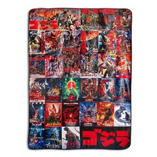 Surreal Entertainment Godzilla Movie Poster Oversized Plush Throw Blanket  Cozy