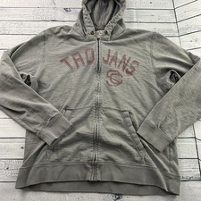 '47 Brand USC Trojans Full Zip Hooded Sweatshirt Men's XL/2XL Gray