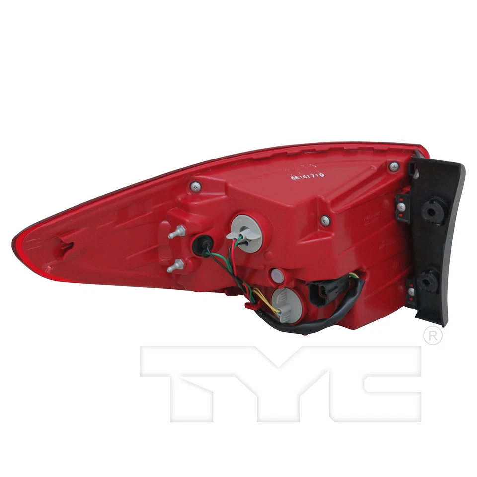 Lâmpada traseira de halogênio externa quarto passageiro direito para 17-19 Hyundai Santa Fe - Imagem 2 de 4