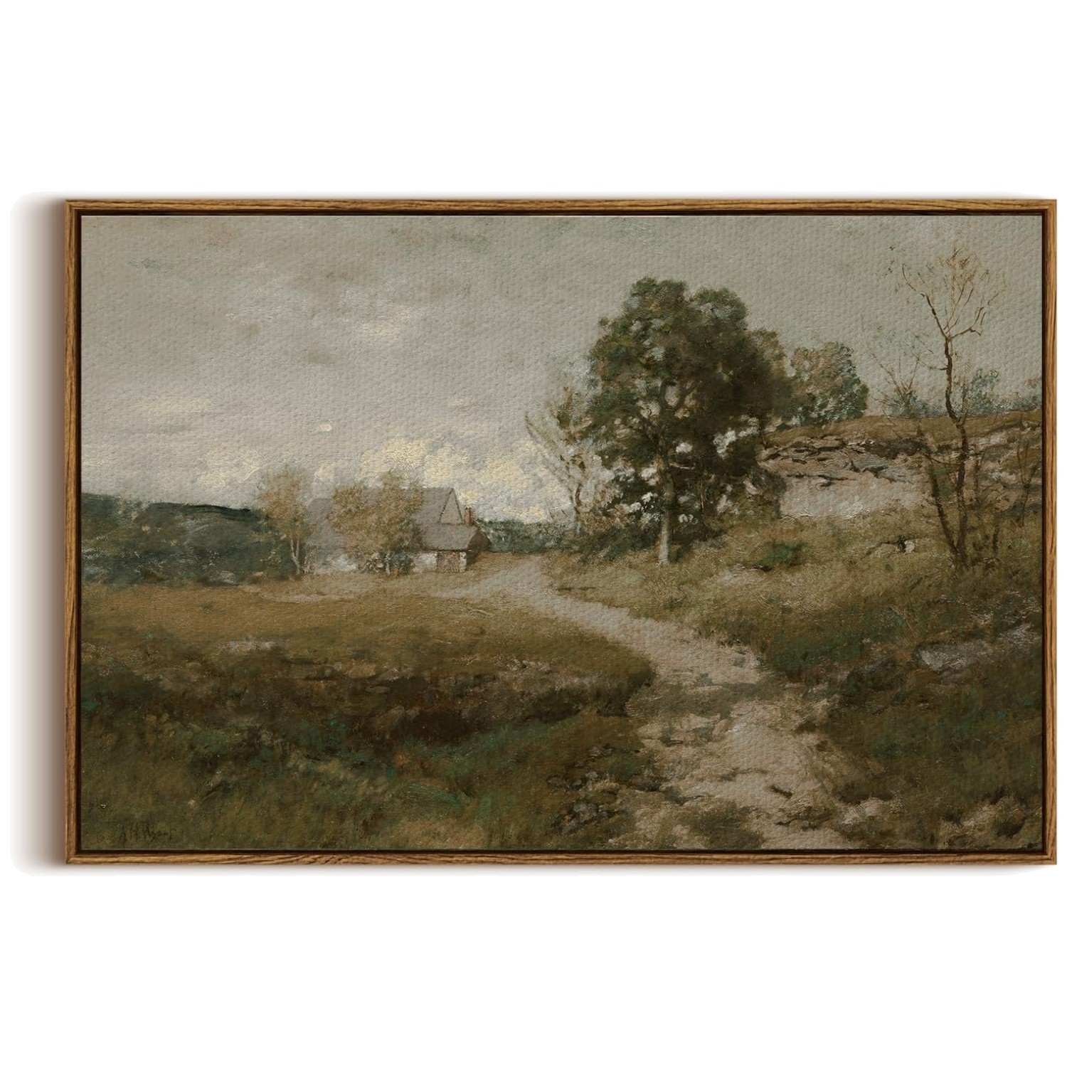 Vintage Countryside Farmhouse Wall Art, French Country Decor,'