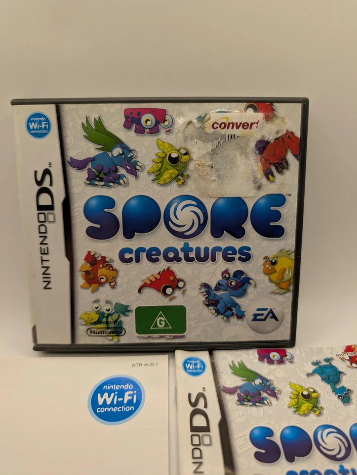 Spore Creatures + Manual - Nintendo DS - Tested & Working - Image 2 of 3