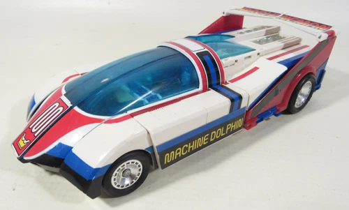 VTG Bandai Popy Godaikin Seiun Kamen Machine Dolphin PC43 Toy Robot Complete Car