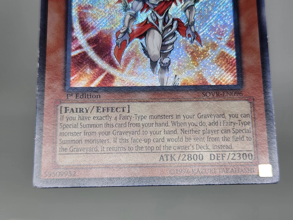YuGiOh Archlord Kristya SOVR-EN096 1st Edition Secret Rare NM - Image 3 of 4