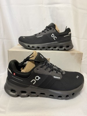 Size 9.5 - ON Cloudrunner 2 Waterproof Magnet Black Womans 9.5/ Men s Size 8