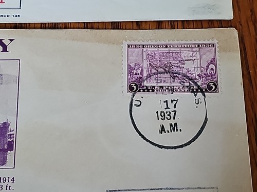 2 1937 USS TEXAS BB-35 NAVAL POSTAL COVERS War Games 1937 & St. Patrick's Day - Picture 5 of 8