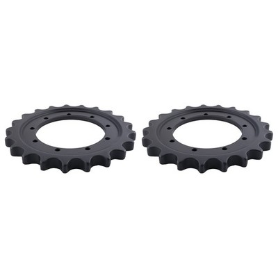 なぉちん 2Pcs Drive Sprocket for Hitachi ZX35U ZX35U-A ZX30UR 21 Teeth
