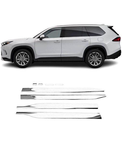 Protector Lateral de Moldura Cromada para Grand Highlander 2025 Accesorios 5