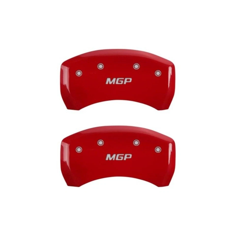 MGP Caliper Covers 23197SMGPRD Front/Rear Red for 10-17 Mercedes-Benz - Image 3 of 4